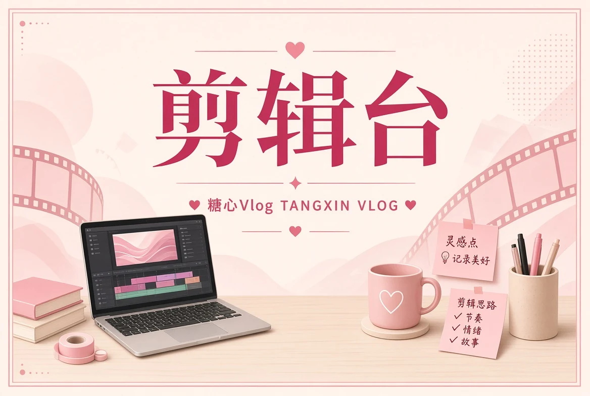 剪辑与字幕整理桌面